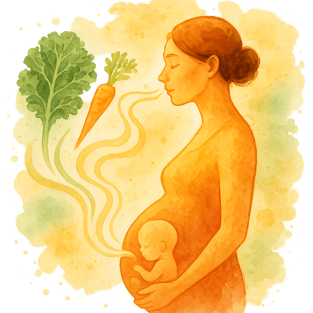 Питание будущих мам влияет на вкусовые предпочтения детей