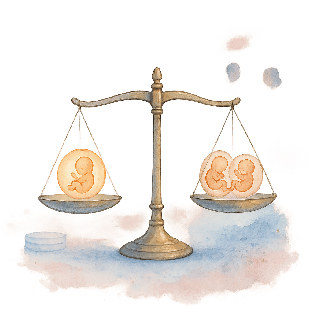 Один или два? Выбор количества эмбрионов при переносе