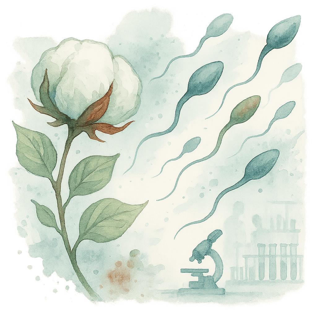 Может ли использование кагоцела повлиять на мужскую фертильность?