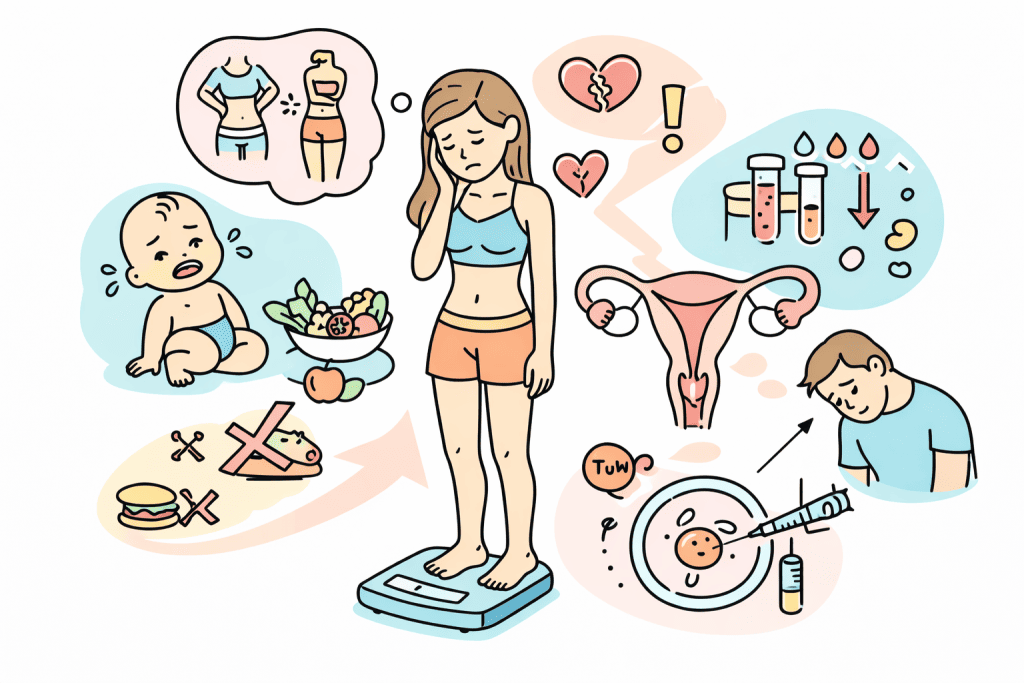 Бесплодие и анорексия