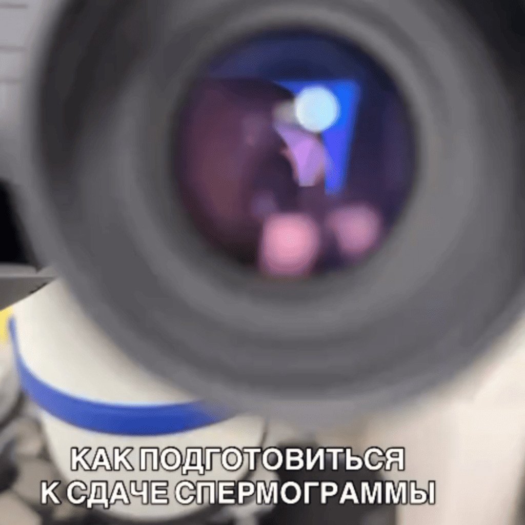 КАК ПОДГОТОВИТЬСЯ К СДАЧЕ СПЕРМОГРАММЫ
