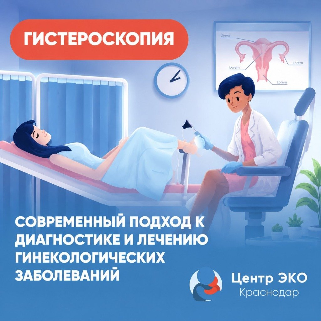 Гистероскопия в Краснодаре: Доступно и профессионально!