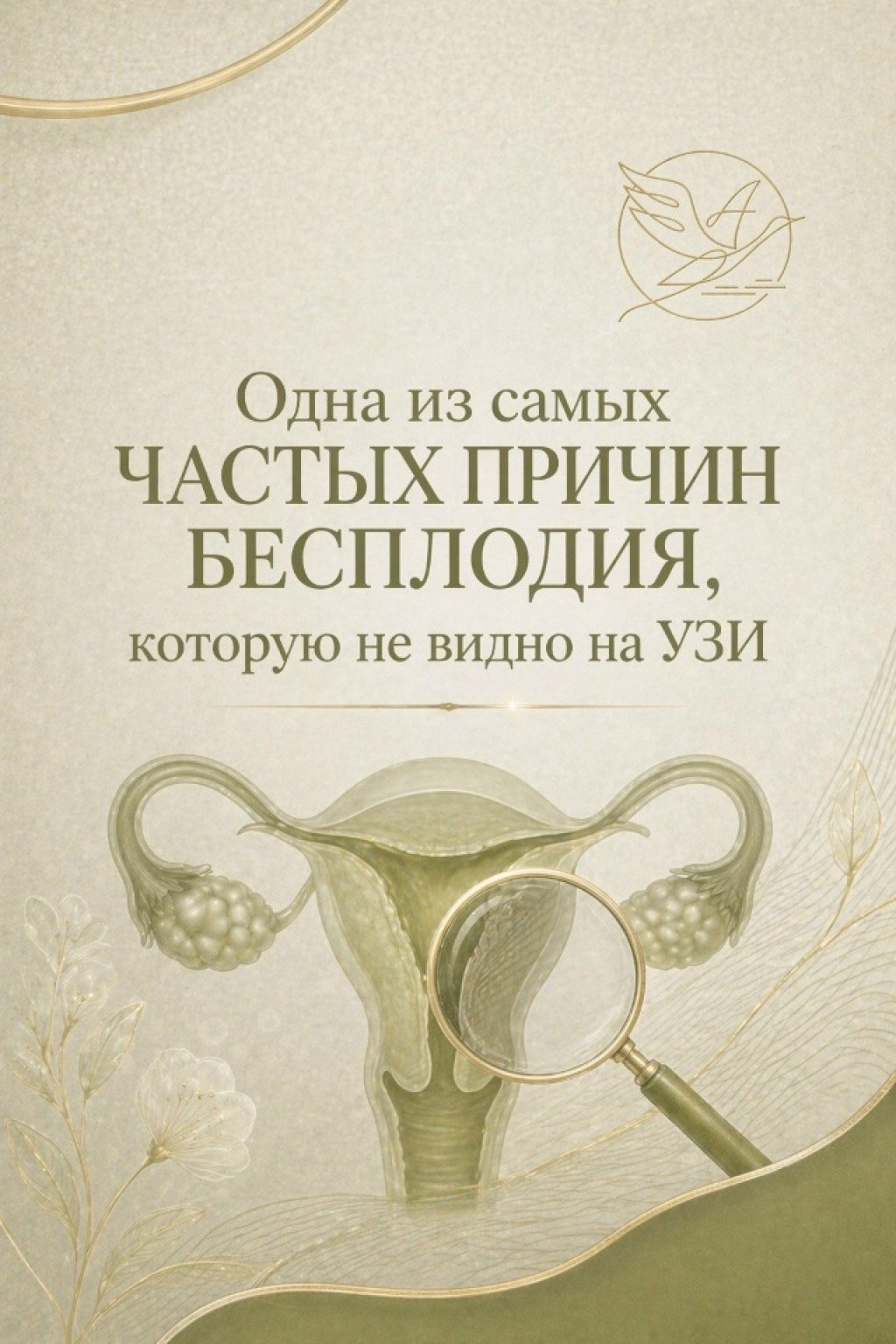 Одна из самых частых причин бесплодия, которую не видно на УЗИ
