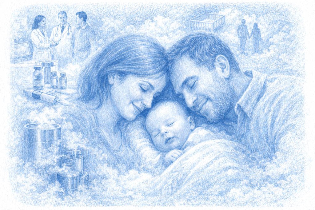 Елена и Сергей стали счастливыми родителями!