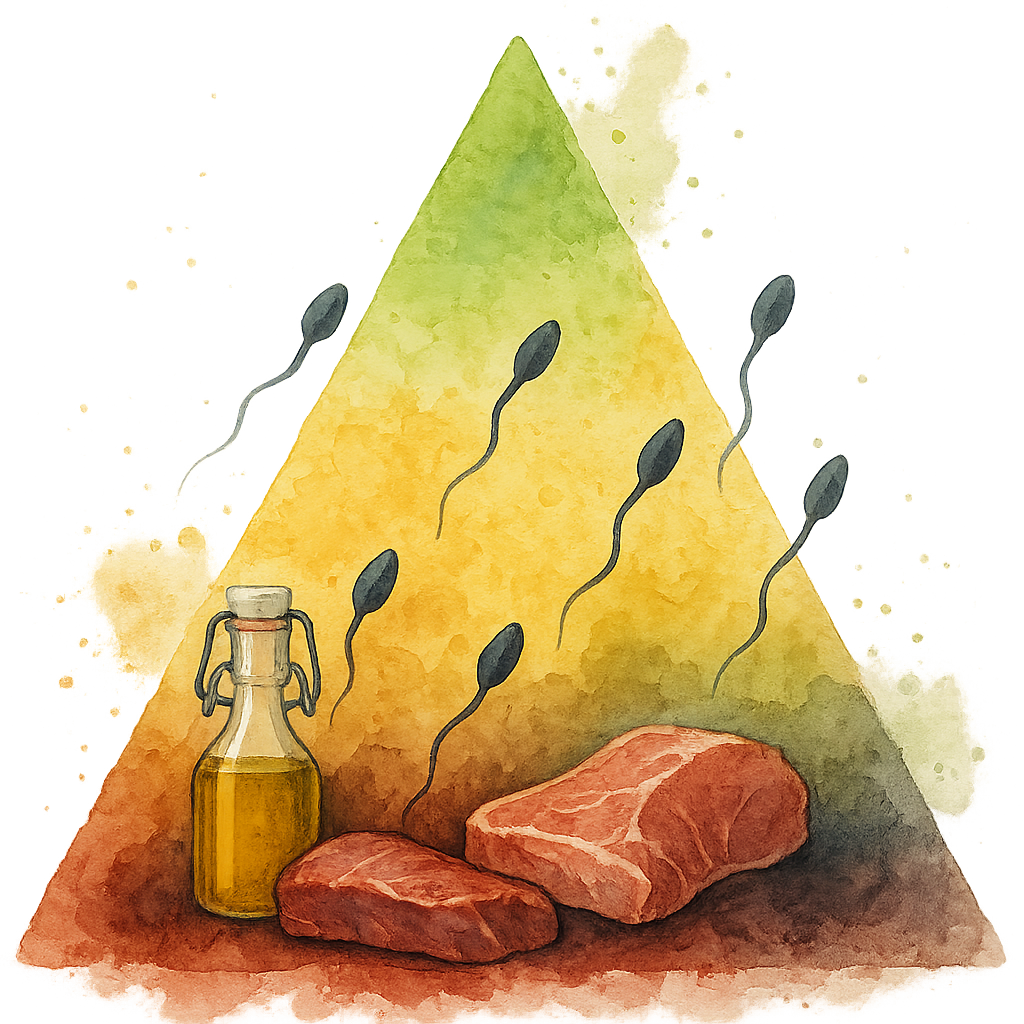 Как очень жирная пища влияет на здоровье мужчин