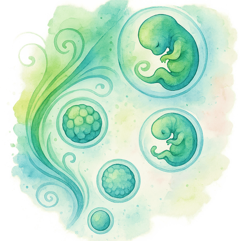 Эмбрионы с хромосомными аномалиями могут успешно развиваться