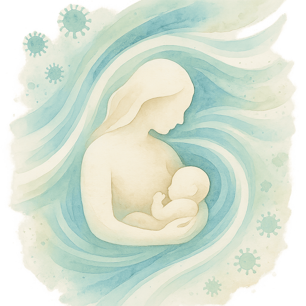 Грудное молоко предотвращает заражение новорожденных вирусами