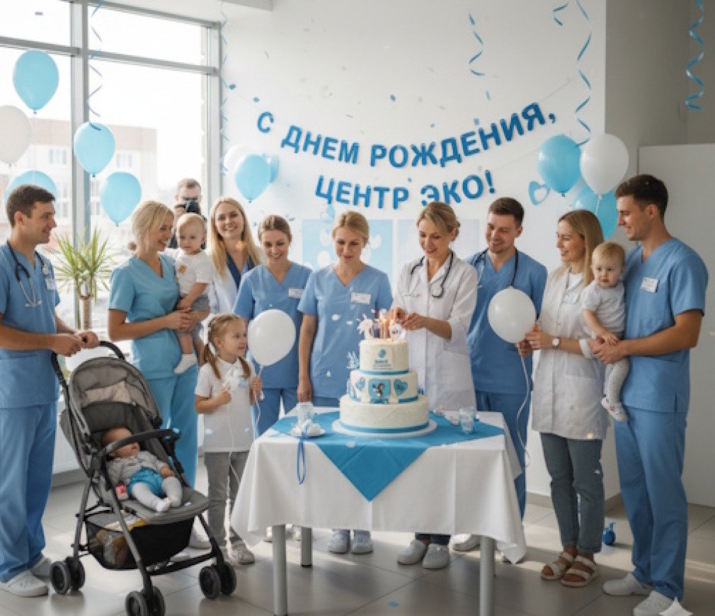 Сегодня у коллектива Центра репродуктивного здоровья «СМ-Клиника» праздник: 11 лет в репродуктивной медицине. С днем рождения!